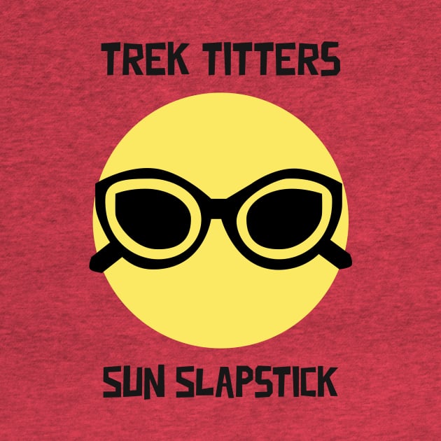 Trek Titters Sun Slapstick Summer Camping by Rads Designs